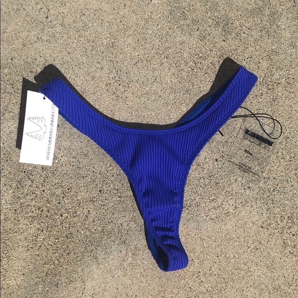 Minimale Animale Other - NWT WALL STREET RIBBED THONG IN ELECTRIC ⚡️